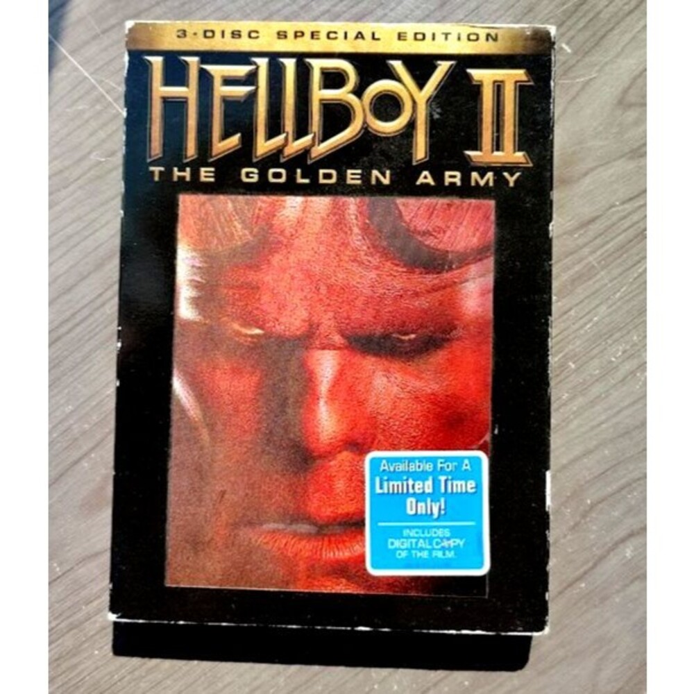 Hellboy II The Golden Army Super Hero DVD Thriller 3-Disc Special Edition 2008